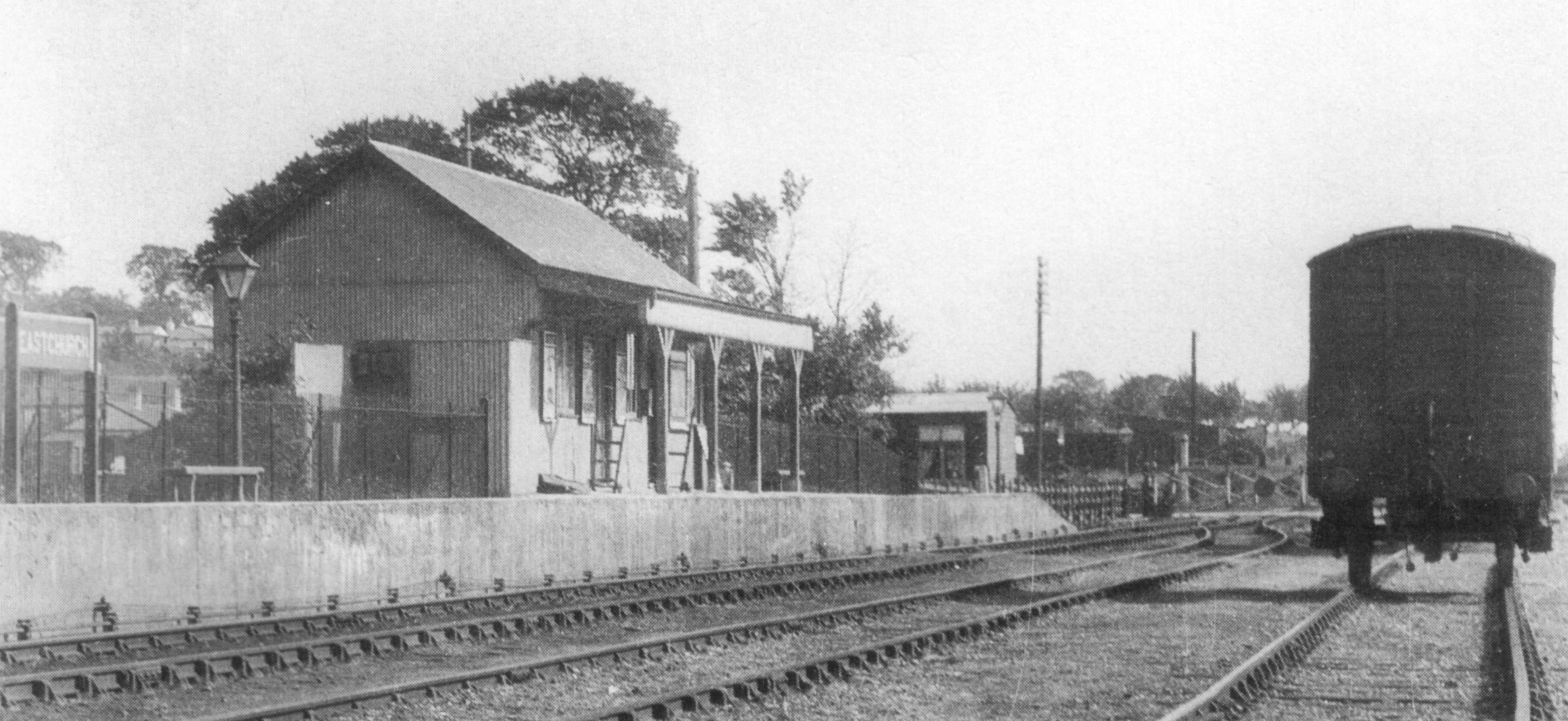 Sheppey Light Railway Colonelstephenssociety Co Uk   SLT Eastchurch Station 